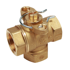 R279D 3-way diverting valve with female-female connections